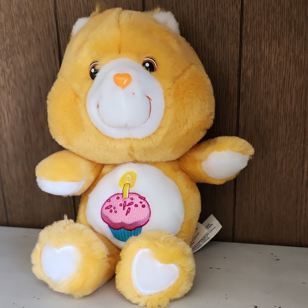 Tail Yellow and White Stuffed Animal Plush